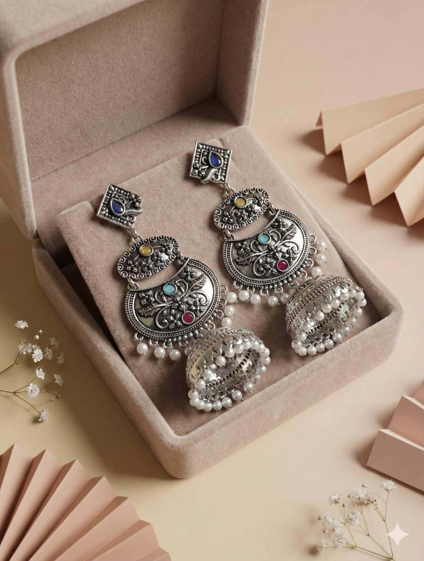 Angular Tribal Tiered Drops