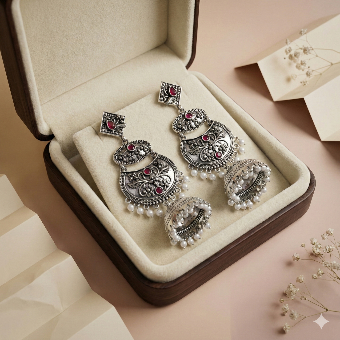 Angular Tribal Tiered Drops