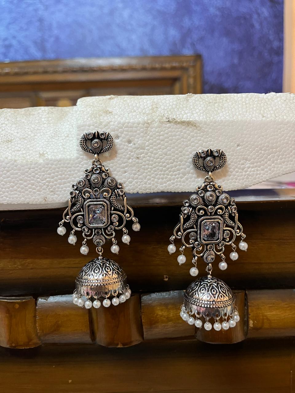 Mayura Heritage Jhumkas