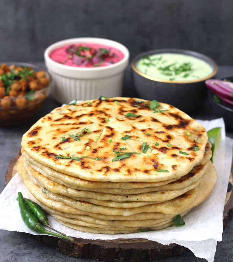 DIFFERENT TYPES OF PARATHA